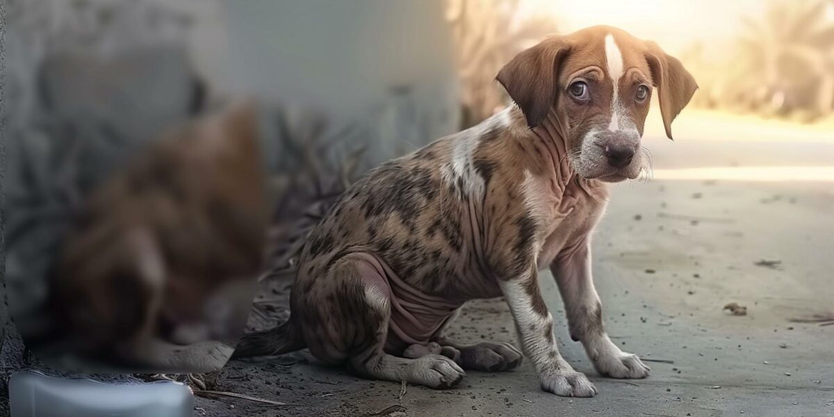 A Flicker of Hope: The Miraculous Journey of a Forsaken Puppy