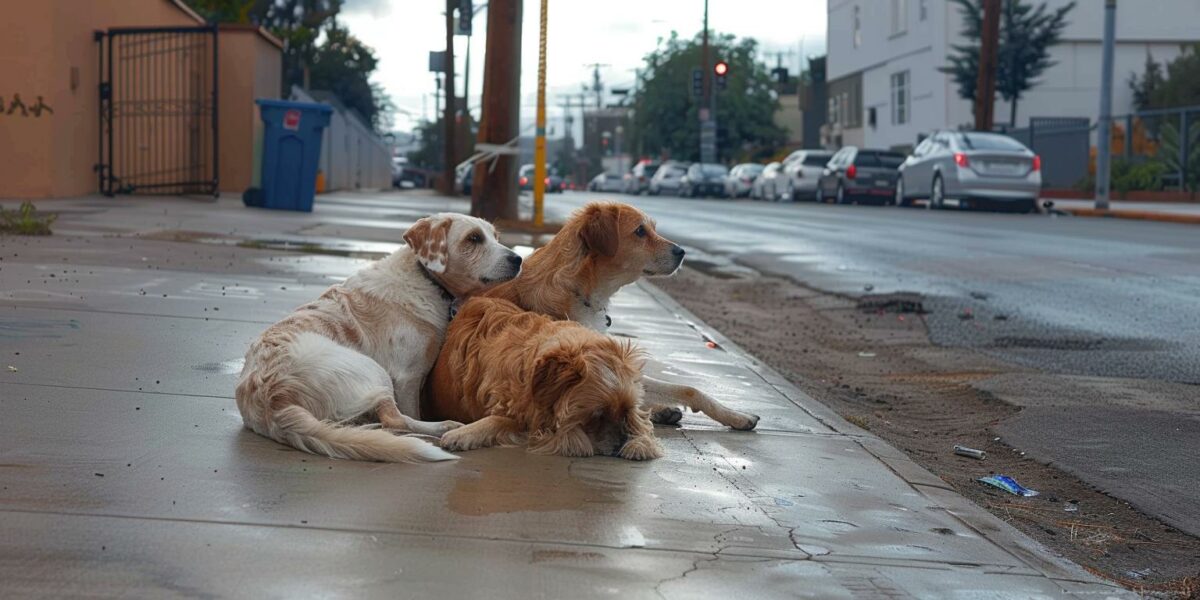 Abandoned Dog Trio Clings to Hope: Their Incredible Rescue Journey