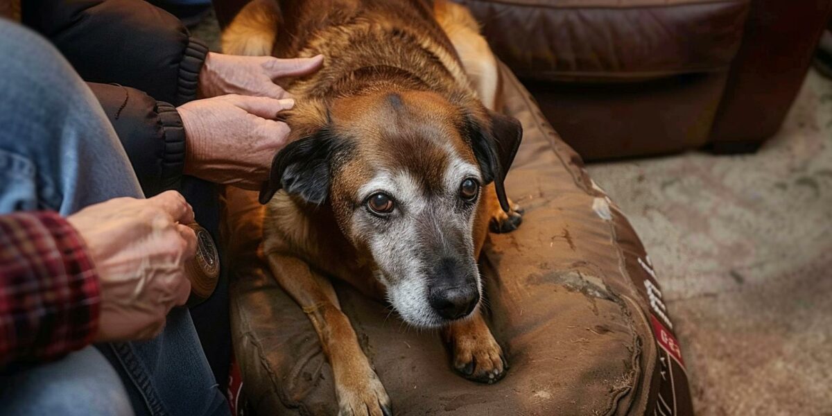 In the Nick of Time: The Stirring Rescue of a Senior Dog Facing Euthanasia