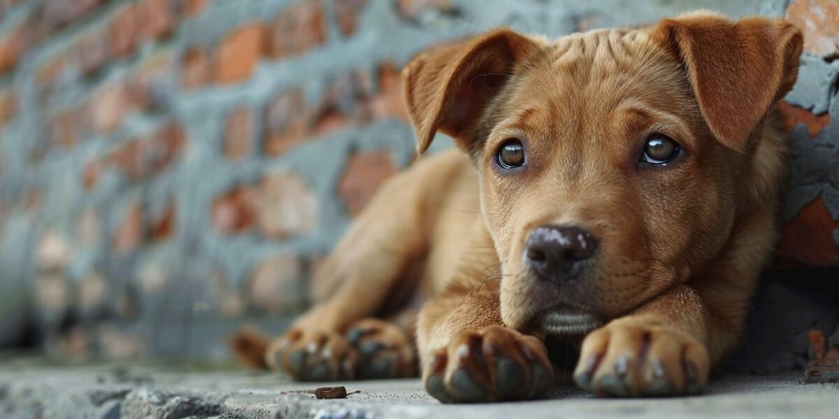 Lonely Dog Waits Outside With a Message: Discover His Heart-Tugging Story