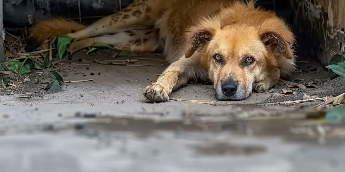 Pregnant Dog in Peril: The Unbelievable Rescue in a Lonely Parking Lot