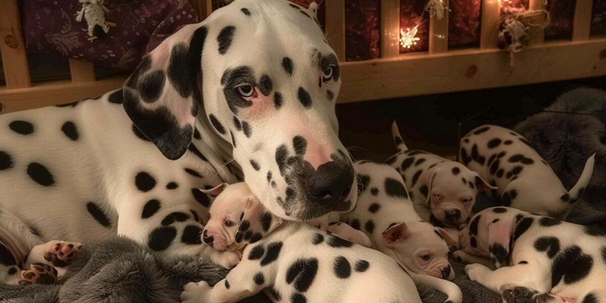 Shocking Surprise: Dalmatian Delivers Record-Breaking Litter!