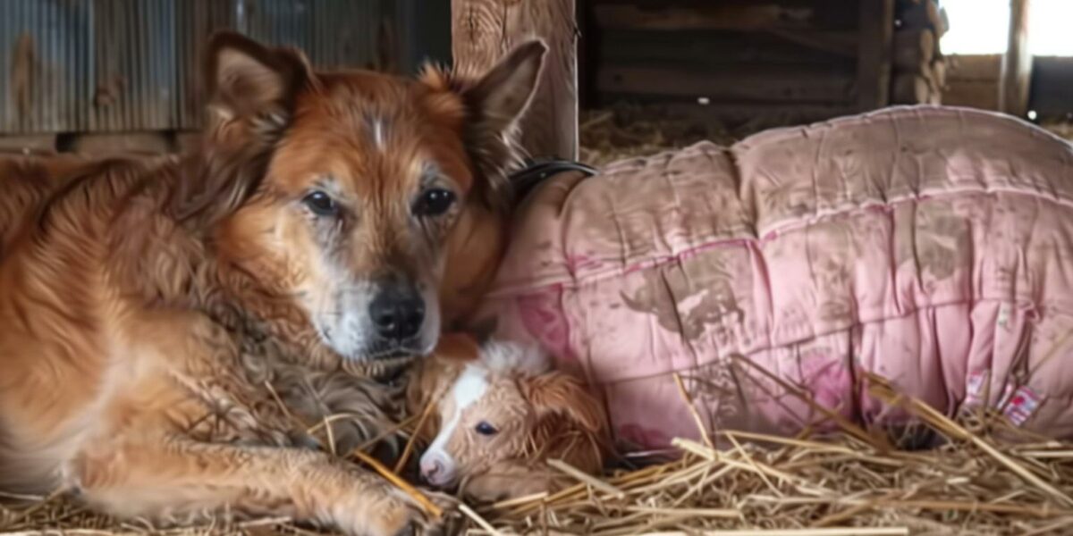 Unlikely Guardian: How a Devoted Dog Helped a Grieving Foal Survive the Unthinkable