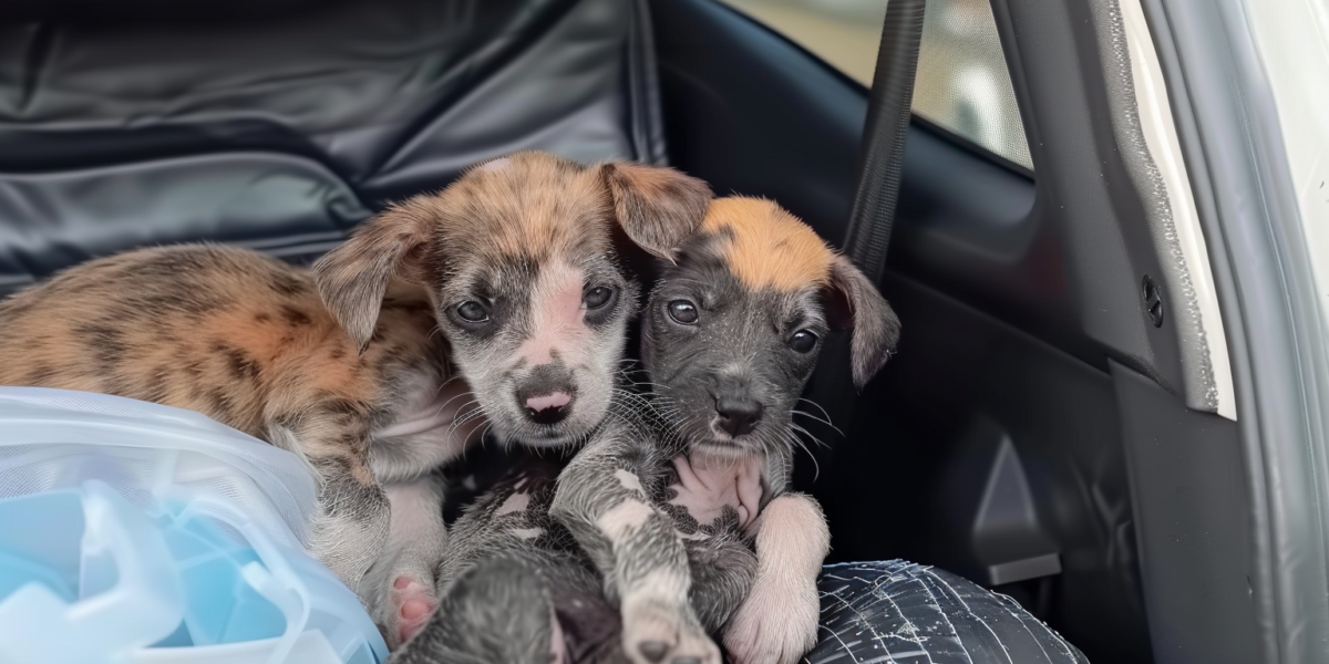 A Dramatic Rescue: Two Puppies' Journey from Death Row to a New Beginning