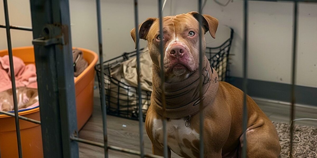 A Dramatic Turn of Fate: Man Saves Pit Bull Days Before Euthanasia