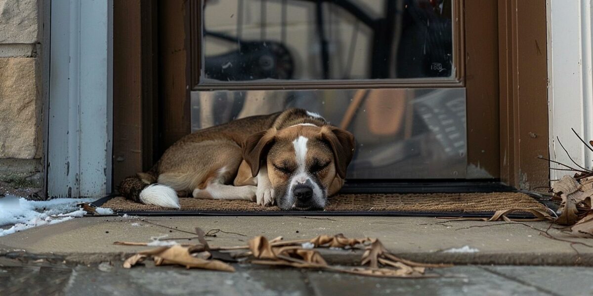 A Lonely Pup's Unexpected Journey to Finding a Family