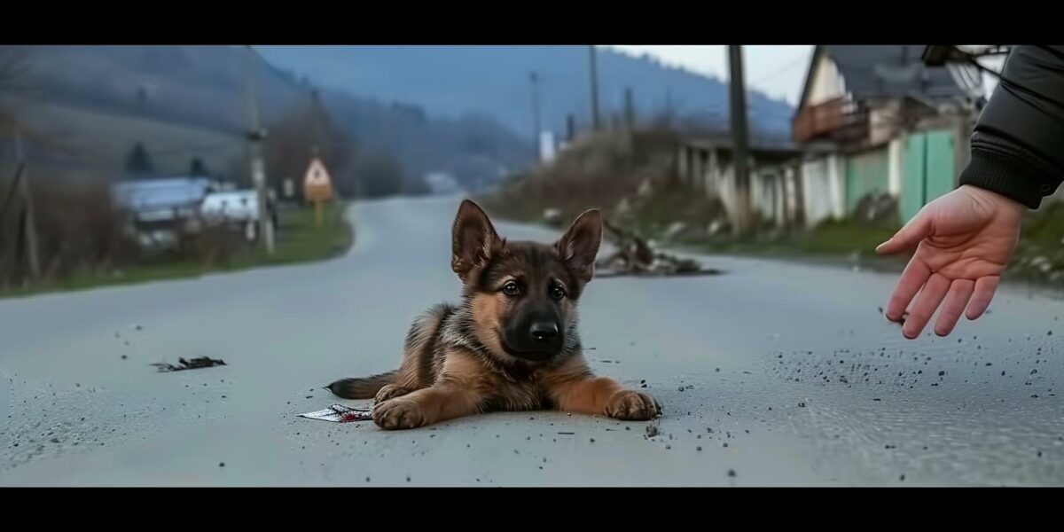 A Mysterious Roadside Discovery That Changed A Puppy’s Life Forever