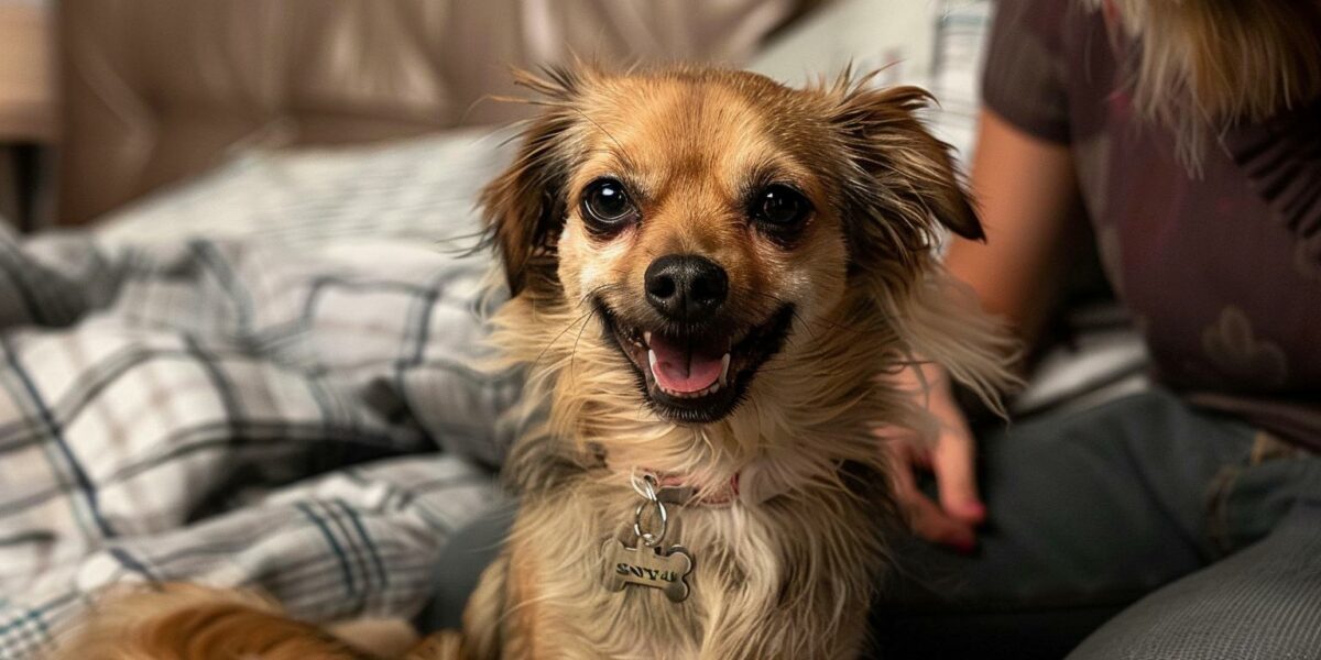 A Rescued Dog's Journey from Despair to Joyful Smiles