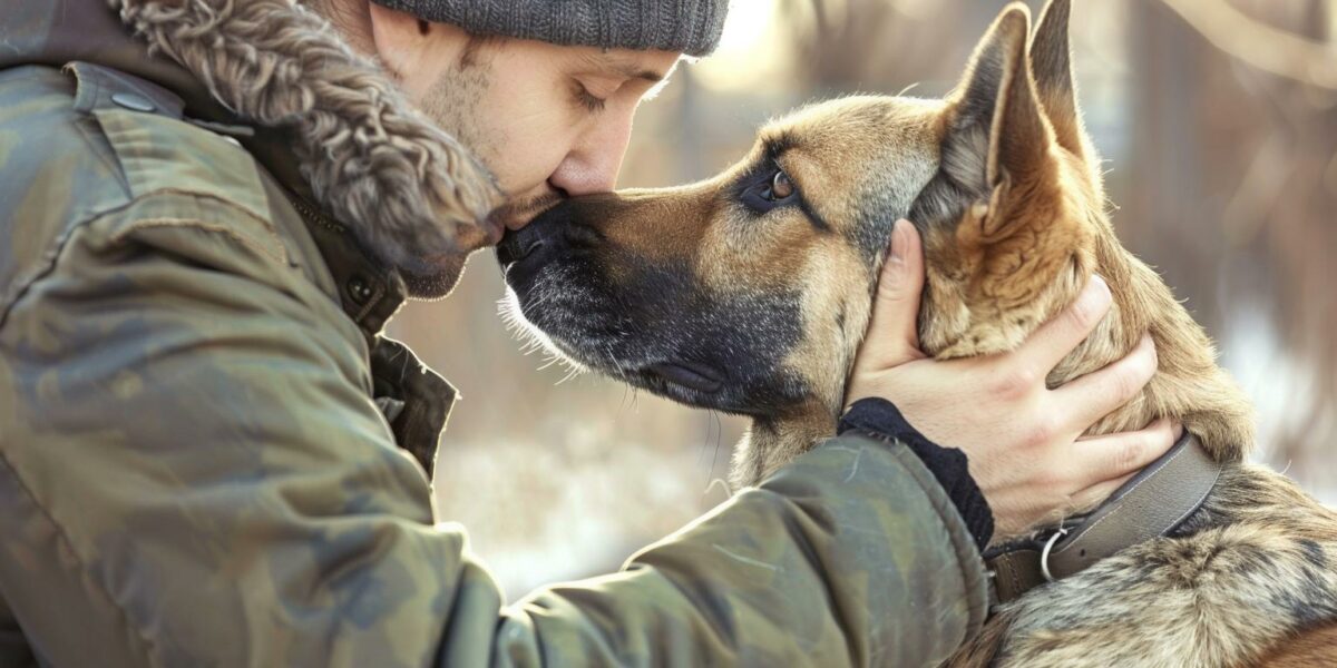 A Silent Guardian's Alert: How a Rescue Dog's Bark Saved His Owner