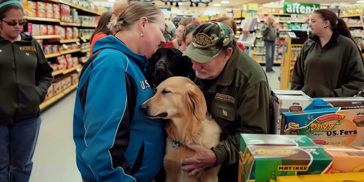 A Tearful Reunion: Veteran and His Dogs Defy the Odds