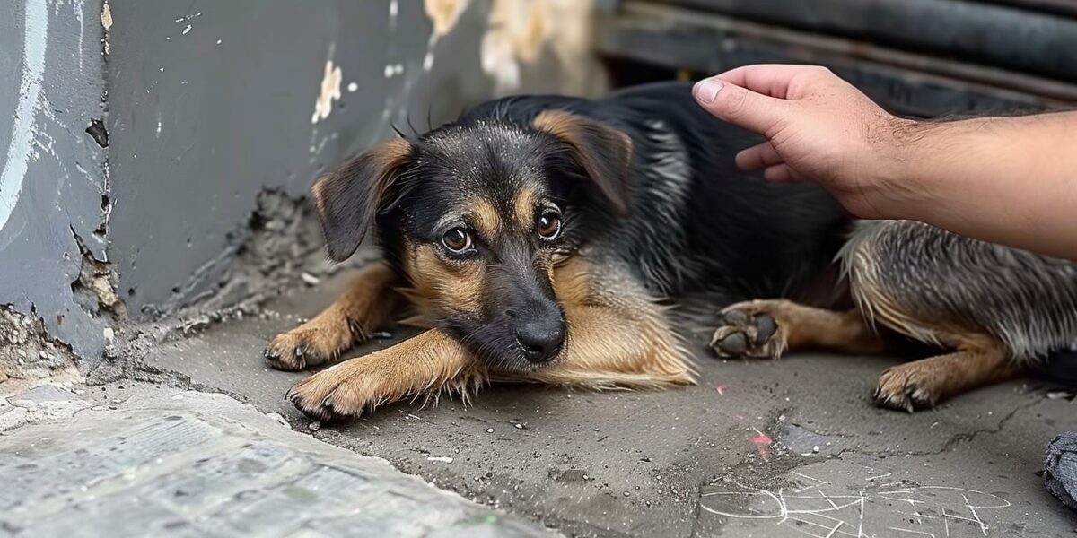 A Terrifying Start With a Loving Embrace: The Journey of Dash, the Abandoned Pup