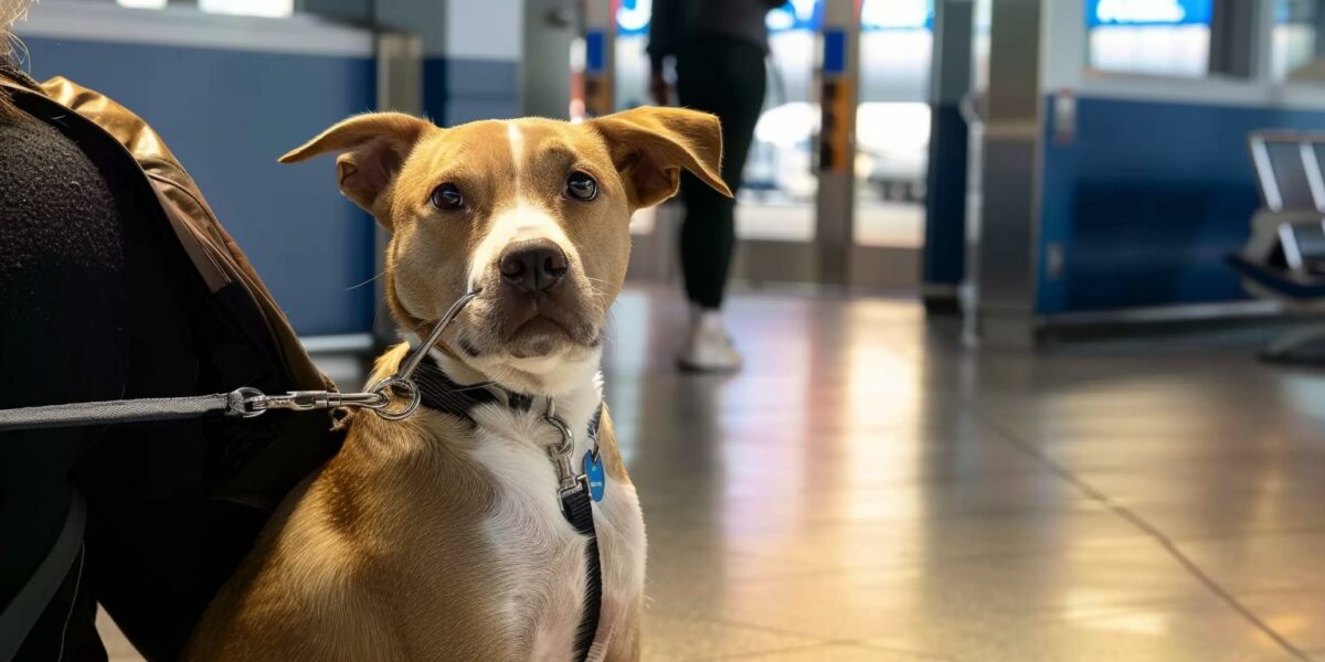 Abandoned at the Airport: The Tale of a Dog's Journey to a New Beginning