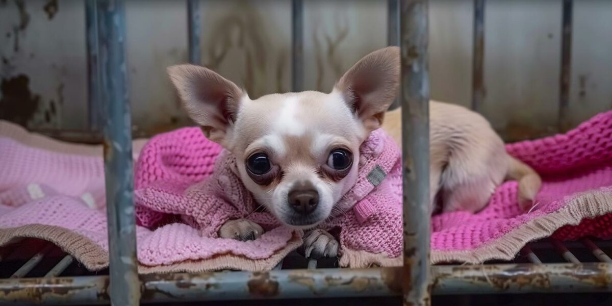 Abandoned Chihuahua's Heartbreaking Nightly Cries Finally Heard