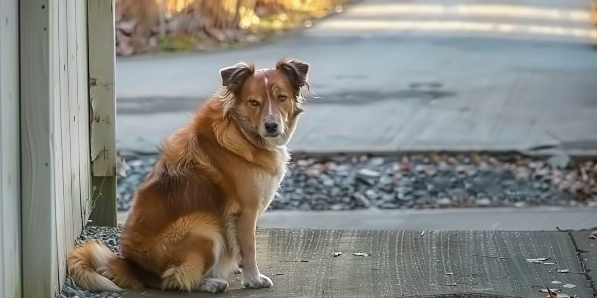 Abandoned Dog's Journey to Love After Family Breakup