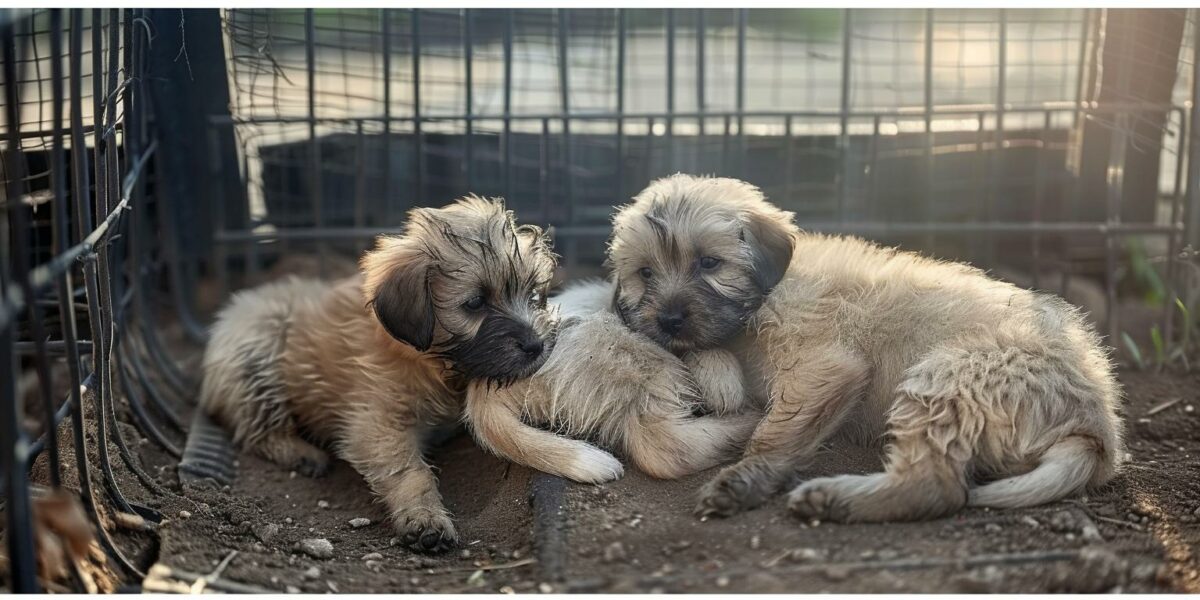 Abandoned Puppies in Schoolyard Spark Community Rescue Effort