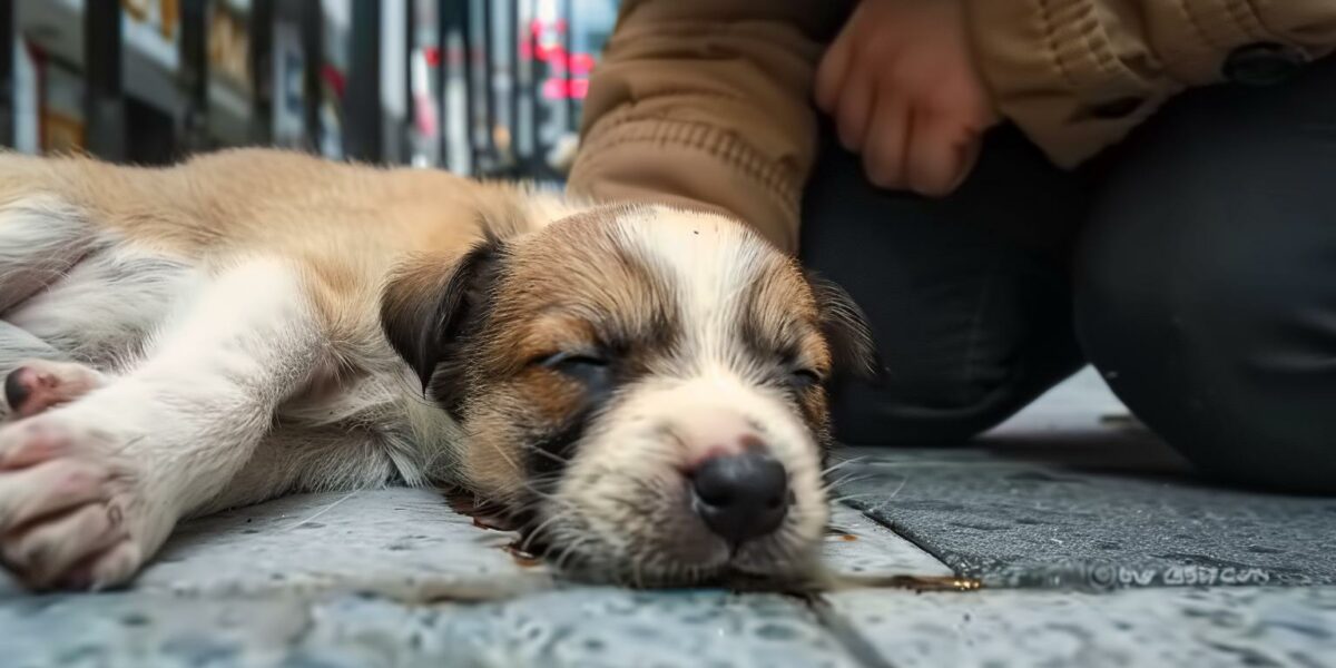 Abandoned Puppy with a Deformed Leg Finds Unlikely Heroes and a Forever Home