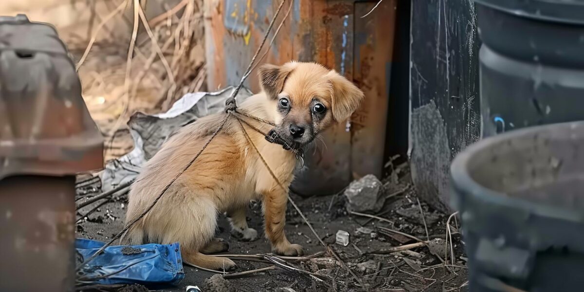 Abandoned Puppy's Rescue Transforms Into An Uplifting Journey of Recovery