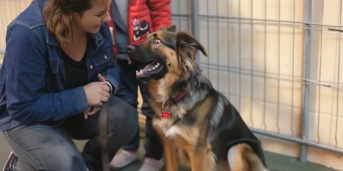 Abandoned "Troublemaker" Dog Melts Hearts and Finds Forever Home