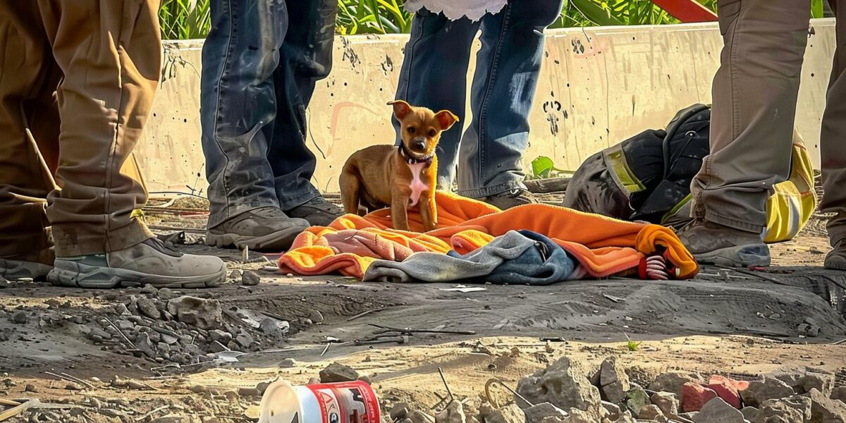 Construction Site Rescue: The Tale of a Stray Dog's Quest for a Forever Home