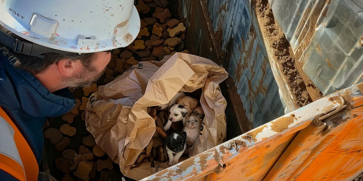 Construction Worker Discovers Heart-Wrenching Surprise in Dumpster