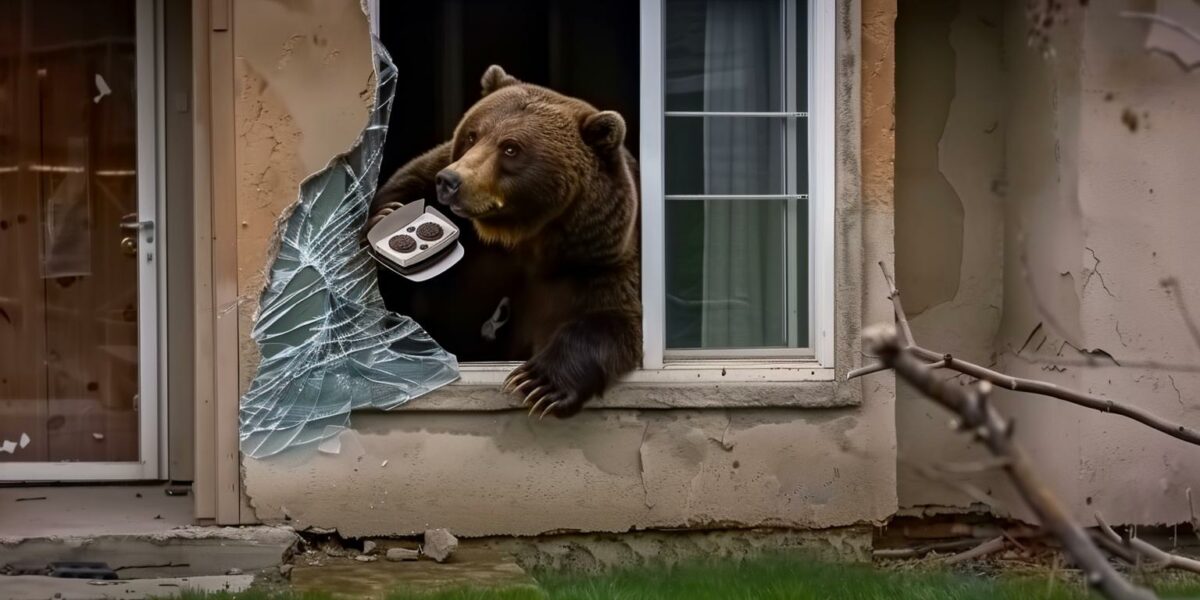 Curious Bear's Sweet Tooth Leads to Unbelievable Home Intrusion