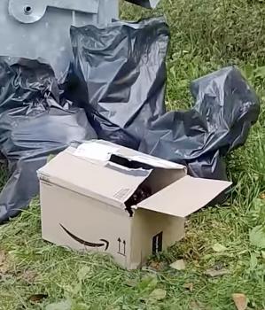 Descartado en la desesperación, rescatado por el amor: El cuento de un cachorro en una caja de Amazon-1