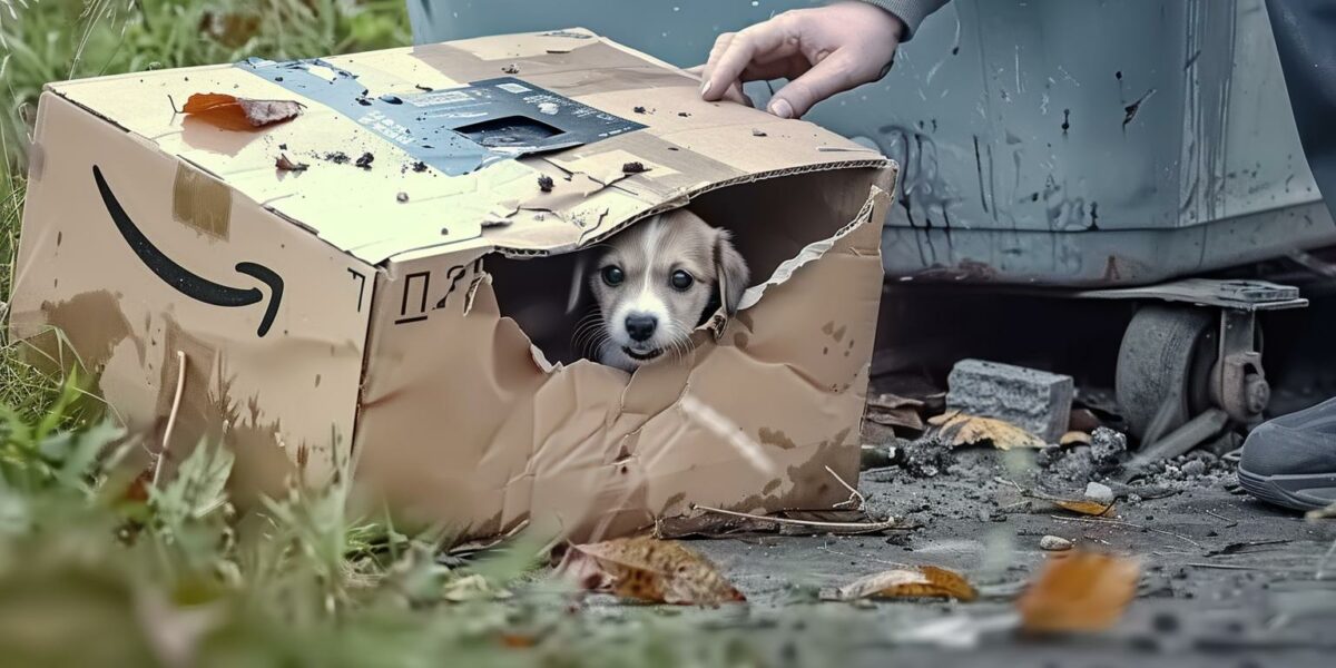 Discarded in Despair, Rescued by Love: The Tale of a Puppy in an Amazon Box