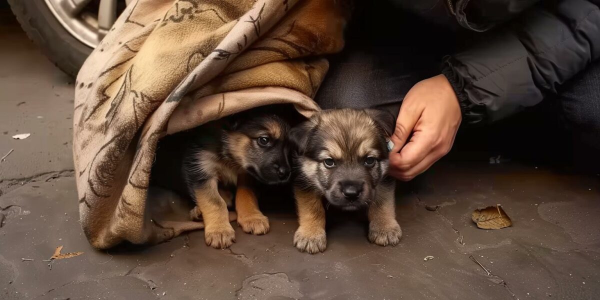 Discover How a Woman's Quick Thinking Saved Two Desperate Puppies from the Cold