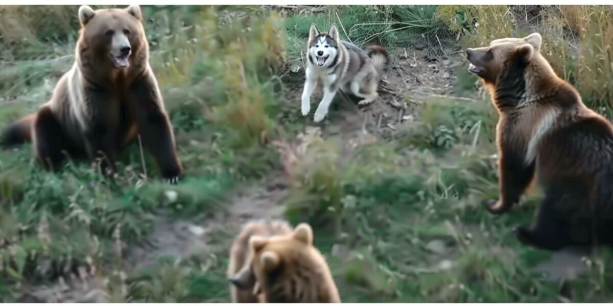 Drone Reveals Unbelievable Truth About Missing Husky's Wild Friends