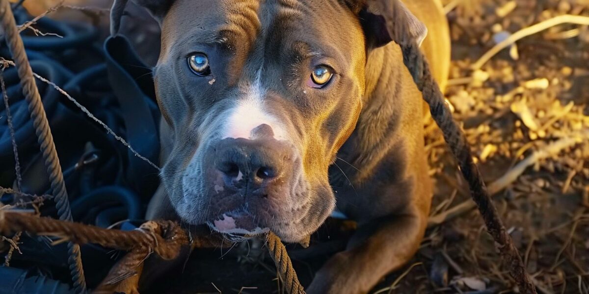 From Abandoned to Adored: The Unbelievable Journey of a Sad-Eyed Pittie