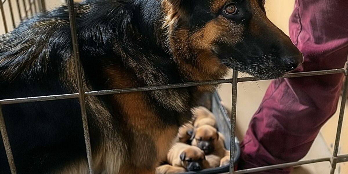 From Abandoned to Alone: The Heartbreaking Journey of a Mama Dog and Her Puppies