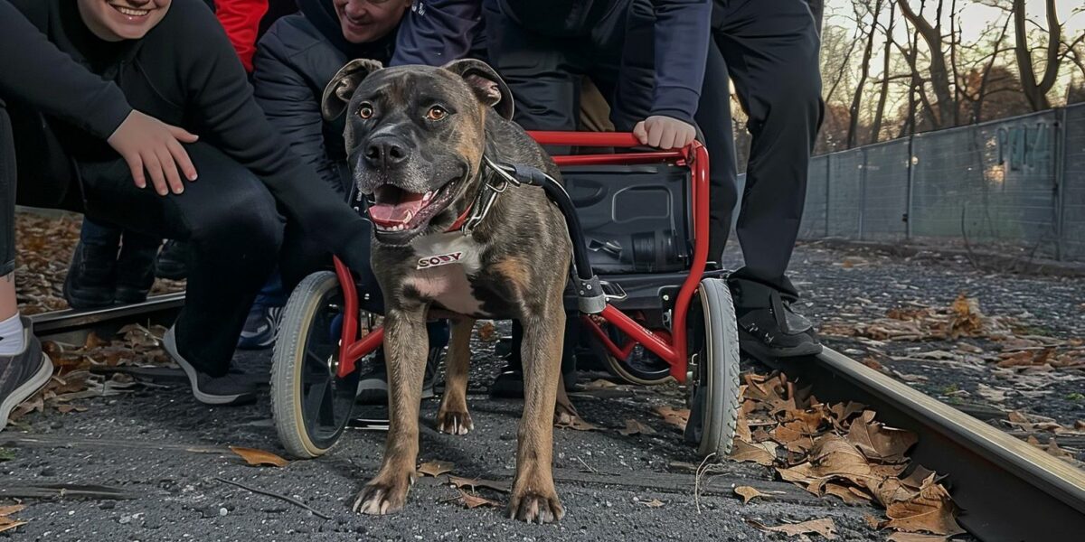 From Despair to Joy: Abandoned Pup Finds His Forever Home