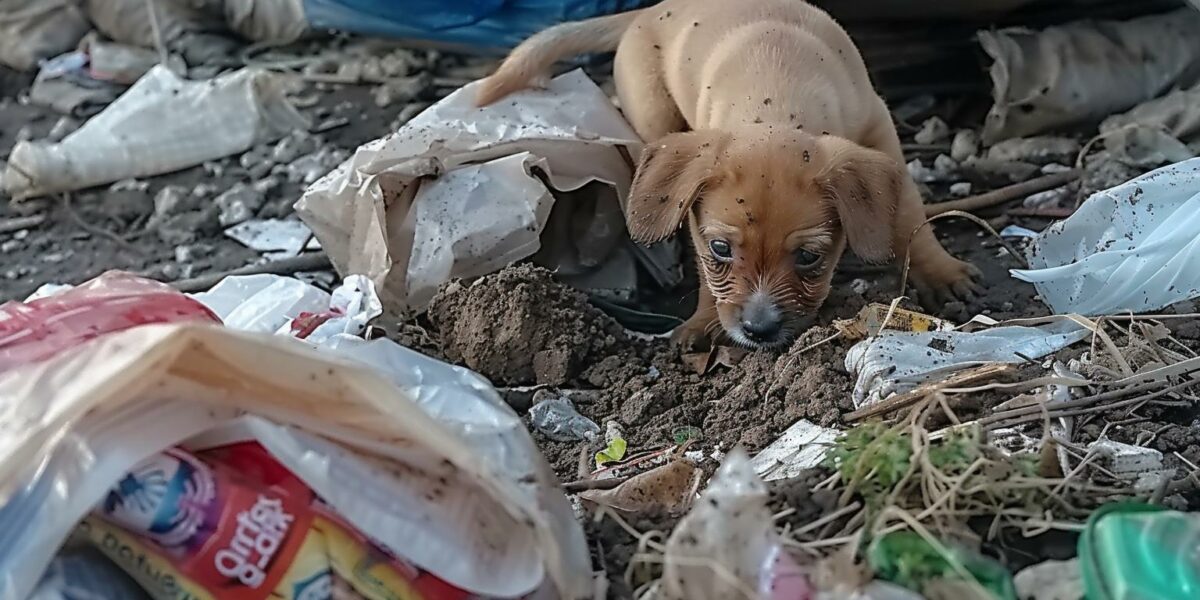 From Desperation to Joy: A Pup's Miraculous Journey from Garbage to Love