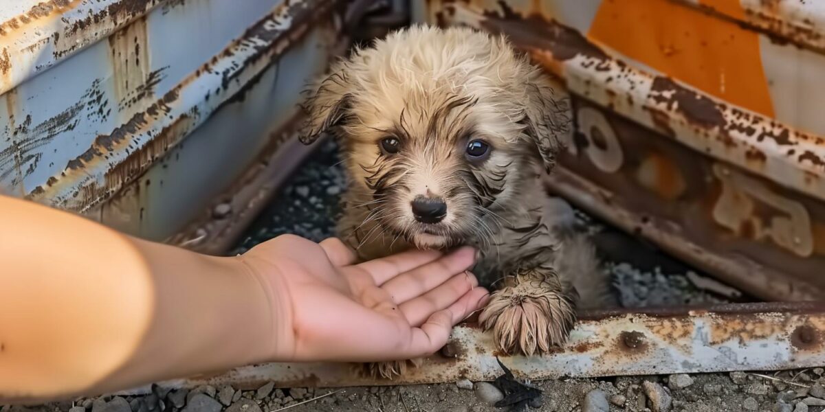 From Fear to Forever: The Puppy Who Found Hope Under a Dumpster