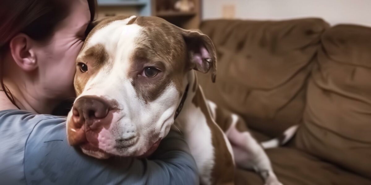 From Fear to Joy: The Tale of a Terrified Pit Bull Who Found His Forever Home