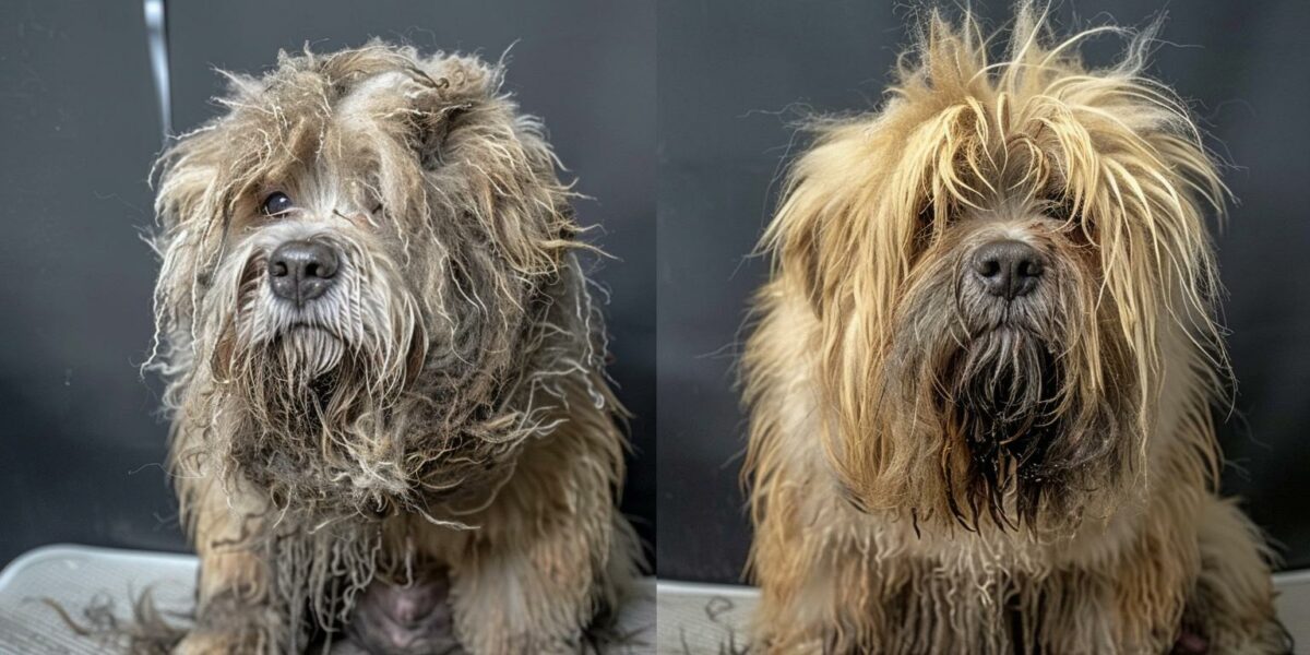 From Neglect to New Beginnings: The Stunning Transformation of a Once Unrecognizable Pup