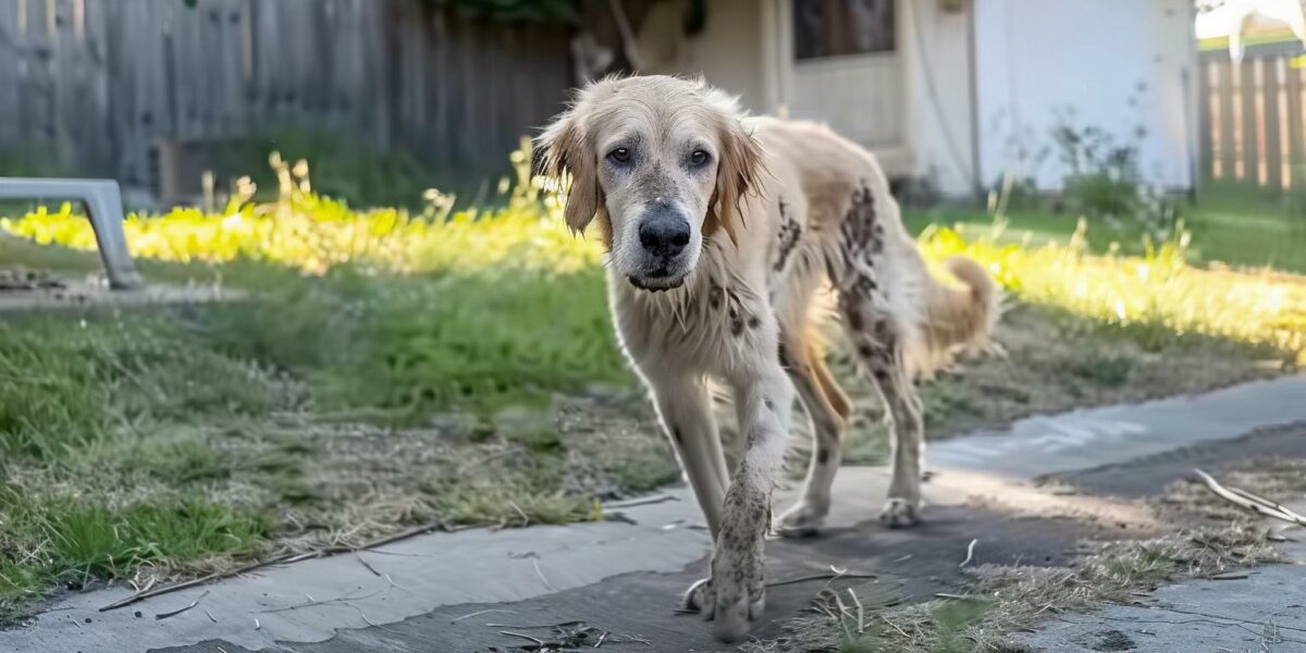 From Rags to Riches: The Incredible Journey of a Street Dog Turned Golden Retriever