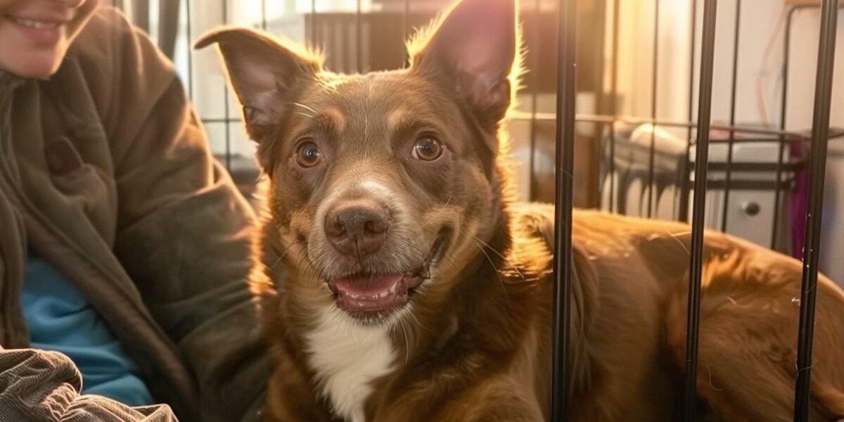 From Shelter Shadows to Sunshine: How One Pup's Smile Captured a Forever Home