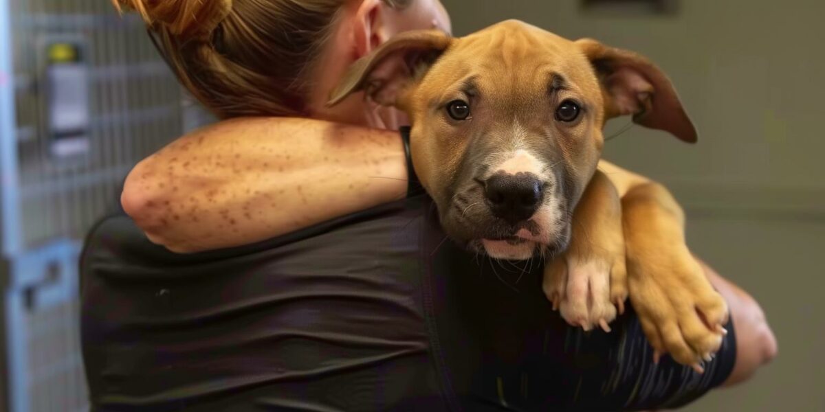 Heartfelt Journey: Shelter Dog's Hug Quest for a Forever Home