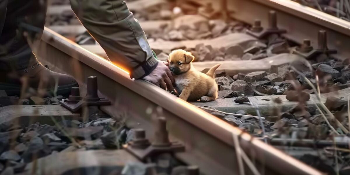 Heroes on the Tracks: The Daring Rescue of a Puppy That Captured Our Hearts