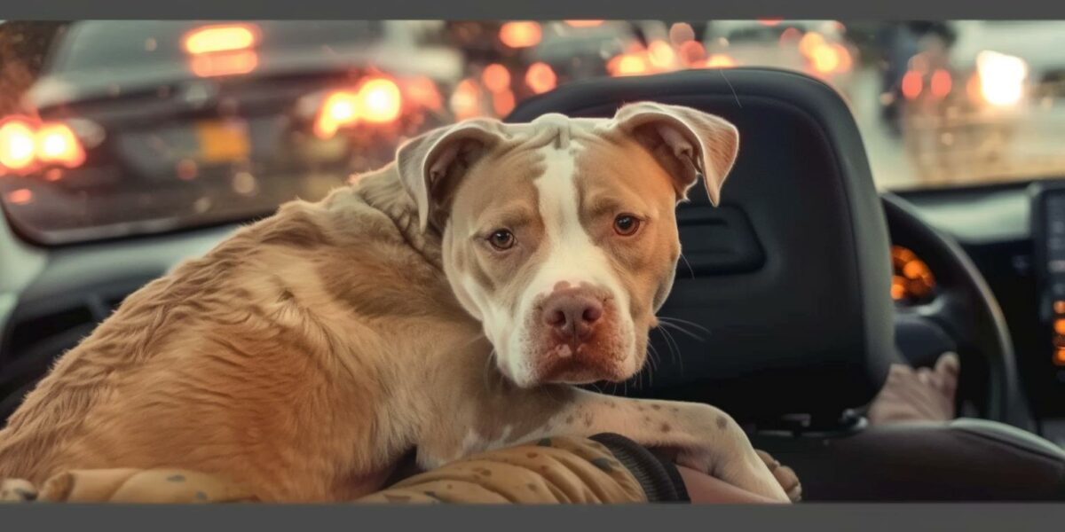 Heroic Driver's Quick Action Saves Dog from Perilous Traffic