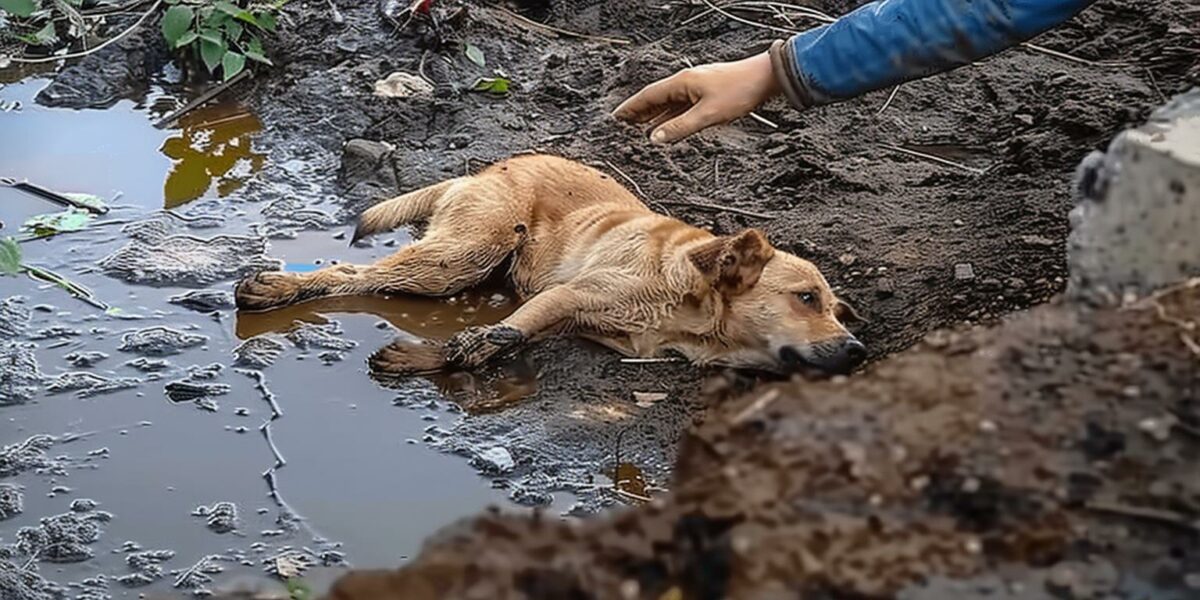 In the Nick of Time: A Daring Rescue of a Desperate Dog Trapped in Peril