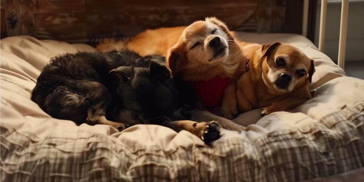 Incredible Devotion: How a Loyal Dog Comforted His Dying Friend in Their Final Moments