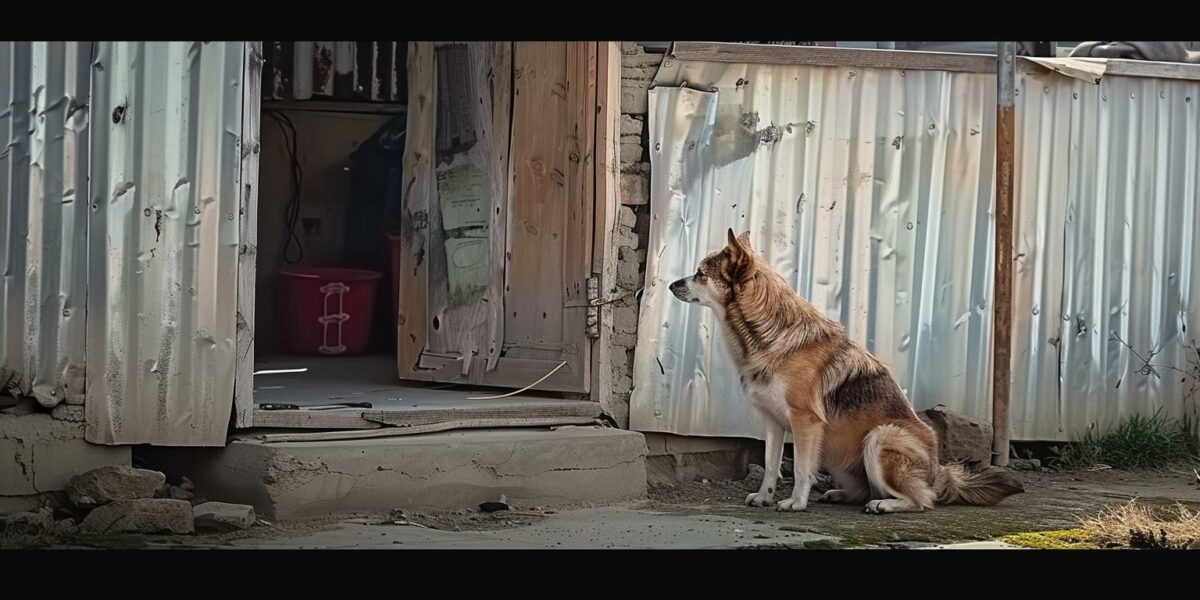 Loyal Pup Waits for Missing Family: A Tale of Hope and Devotion