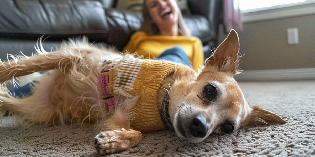 Meet the Pup Who Turns Static Electricity into Laughs and Love!