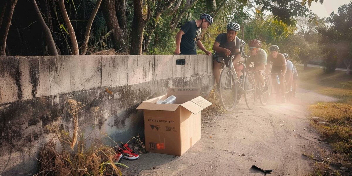 Mystery Box on the Trail: Cyclists' Discovery Leads to Urgent Rescue