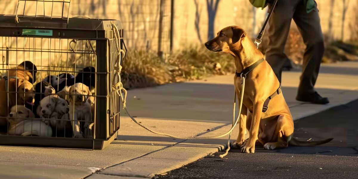 Rescue Team's Astonishing Encounter: Mama Dog and Puppies Found in Heart-Wrenching Situation