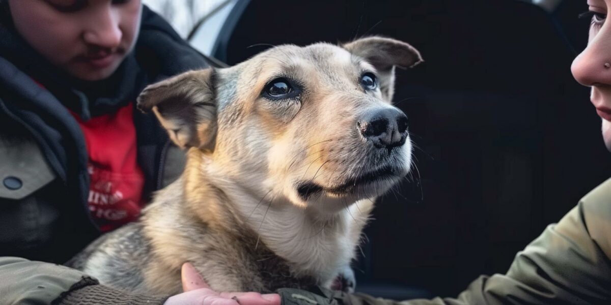 Rescued in the Nick of Time: The Stirring Journey of a Pregnant Stray Dog