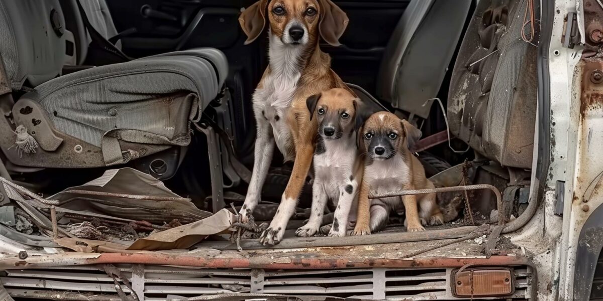 Rescuers Uncover Heart-Wrenching Scene Inside Abandoned Car