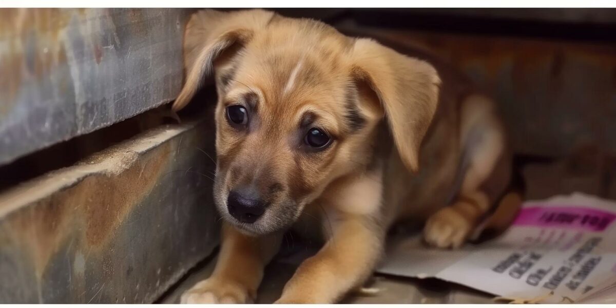 Shelter Workers Devastated by Trembling Puppy Found Abandoned in Kennel